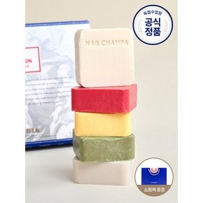 [쇼핑백+거품망] 바디솝 비누 세트 (5종 향)