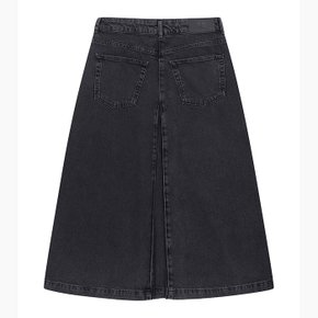 Incision line denim skirt_4YO7D003T800