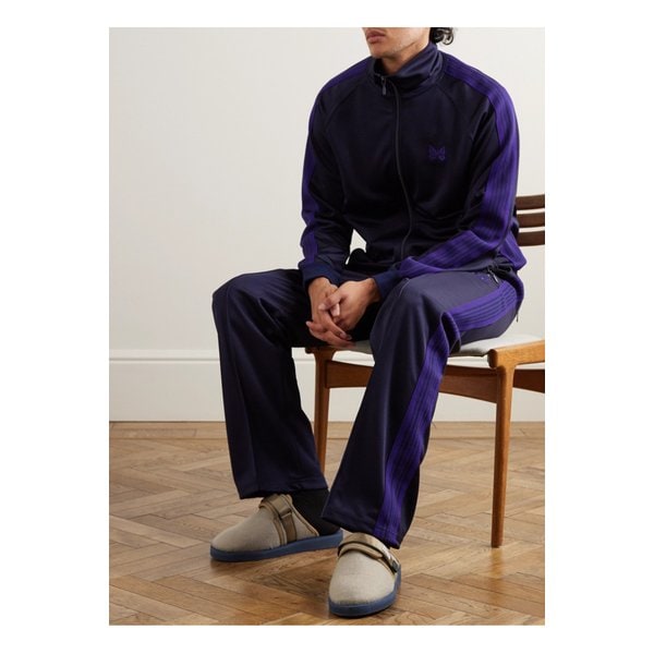 자보 FEvab 웨빙 트리밍 펠트 뮬 브라운 1647597309989894