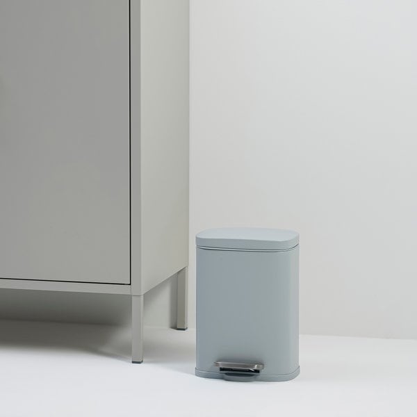 무소음 페달 휴지통 5L 그레이 J73N902053500