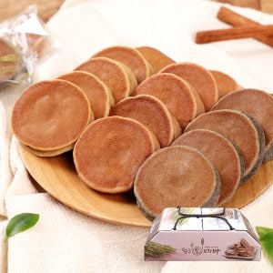 인정식탁 [선물세트][황금보리] 찰보리빵 3가지 맛 40개입+(종이상자)