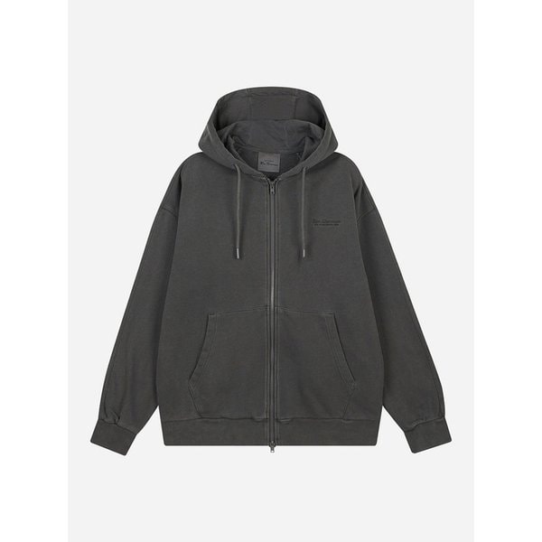 피그먼트 워시드 프린트 투웨이 집업 BODJP483M