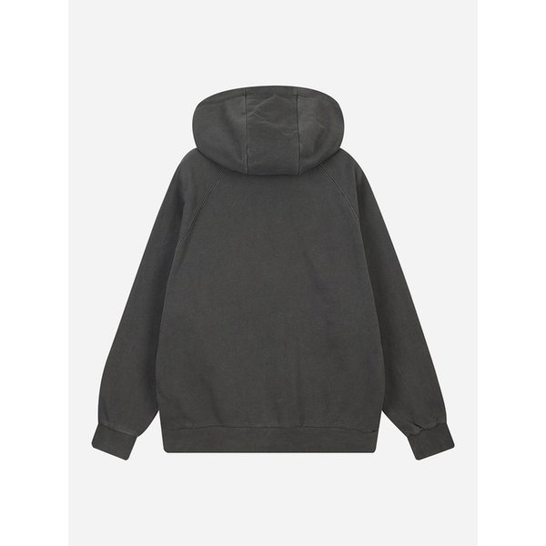 피그먼트 워시드 프린트 투웨이 집업 BODJP483M