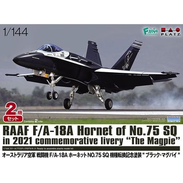 플라츠 BPPF-57 1대144 F/A-18A 호넷 오스트레일리아 공군 사양 - No. 75 SQ 2021 livery Magpie