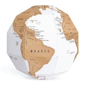 럭키스 스크래치 지구본 Scratch Globe