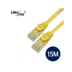 D[10034]UTP 랜케이블, CAT.5E DIRECT, 15M-Yellow