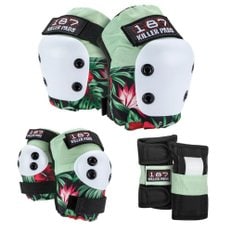 [187 KILLER PADS] 187 JUNIOR SIX PACK 3 ONE SIZE 3 Hibiscus ONESIZE 킬러 패드 주니어 키즈