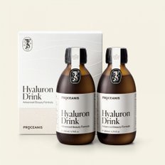 [PROCEANIS Hyaluron Drink] 프로셔니스 쥬스 2x200ml 히알루론산 드링크 회춘쥬스 40일