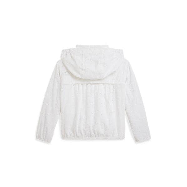 폴로 키즈 여아 2-6세 아일릿 코튼 후드 재킷(CWPOOTWR6020164100)