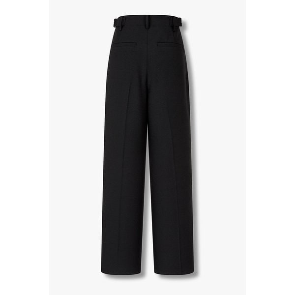 버클디테일 노턱 팬츠 9196131561099