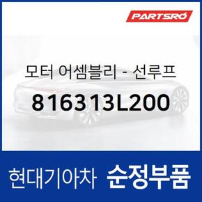 선루프 모터 (816313L200) 그랜저TG 현대모비스부품몰