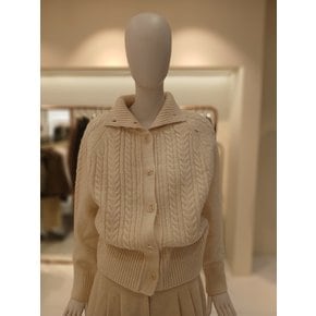 [여주점] 씨씨콜렉트 꽈배기터틀넥니트가디건 E254ksl132