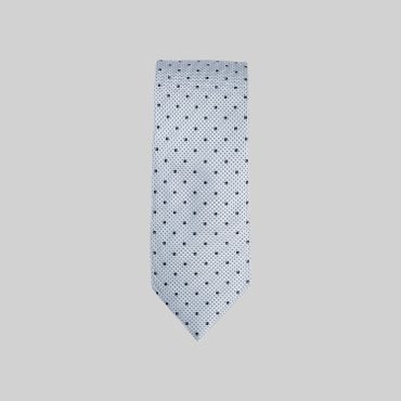 BOSS [WI24] 실크 혼방 넥타이 7.5CM 라이트/파스텔 블루(50524440451)
