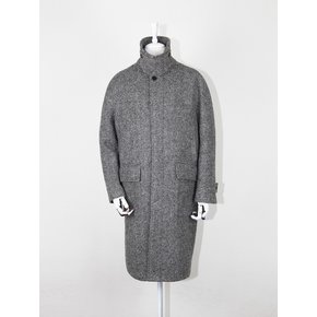 BALMACCAN COAT HERRINGBONE