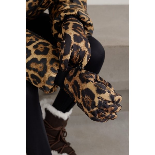 골드버그 소프티 패디드 재규어 프린트 스키 장갑 46376663162919561