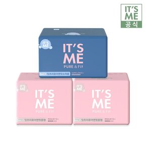 [IT`S ME] 잇츠미 퓨어앤핏 순면감촉 중형 12P x 2팩 + 슈퍼롱 6P