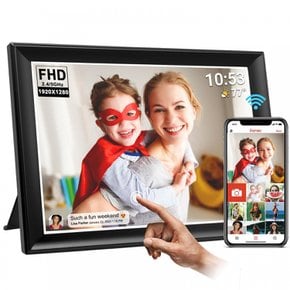 FRAMEO WiFi 1920x1280 FHD IPS LCD 64GB SD USB Frameo 10.5인치 스마트 디지털 사진 프레임