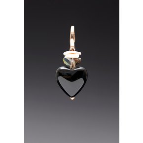 Onyx Heart Pendant