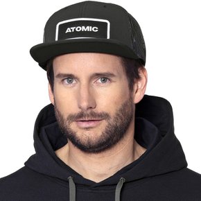 아토믹 스냅백 ATOMIC ALPS TRUCKER CAP BK