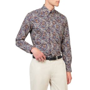 4273228 Ben Sherman Paisley Button-Down Shirt