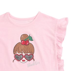 [여주점] 연핑크 소녀 티셔츠 (Q13DAT050)
