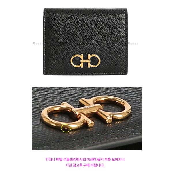 [부산점] 간치니 p_22 D780 NERO 726512 반지갑