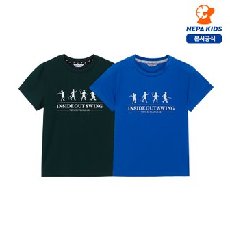네파키즈 네파키즈/본사 KID5343 액션 반소매 티셔츠