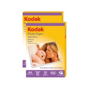 리빙비스타 광택포토용지 5740-322 A4 20매 230g Kodak