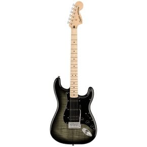 Squier by Fender Affinity Stratocaster FMT HSS, Maple Fingerboard, Black Pickguard, Black