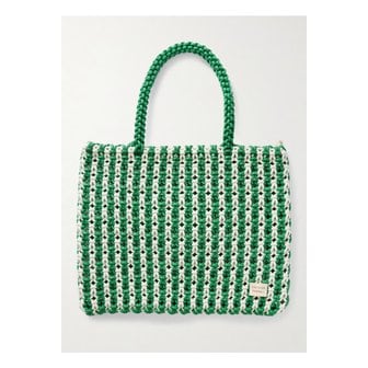 로플러랜달 로플러 랜달 셀리아 우븐 코드 토트 그린 46376663162925933