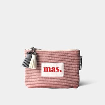 마스마룰즈 Basic pouch _ 코듀로이 핑크