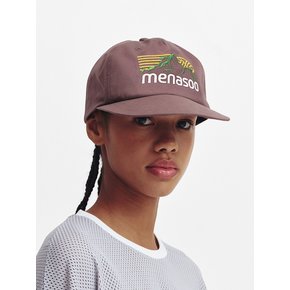 Mountain Logo Cotton Cap_Brown