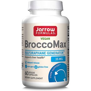 자로우 포뮬러스 브로코맥스 35mg 브로콜리 추출물 Jarrow Formulas BroccoMax 60캡슐