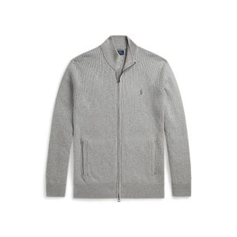 폴로 랄프 로렌 남성 리브 니트 코튼 풀 지퍼 스웨터(MNPOSWE16822539020)