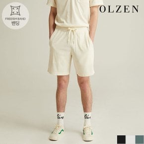 올리버 테리 밴딩 하프 팬츠 (ZMD2PH1101)