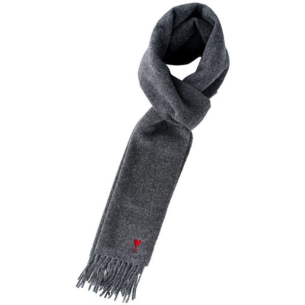 [시흥점] 25FW 하트로고 클래식 울 머플러 (USF405 334 061)