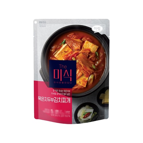 더미식 묵은지두부 김치찌개 즉석조리식품 350g x 6개