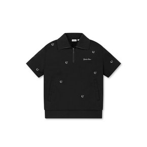 (W) Moon Embroidery Half Zip-up Sweat G5TAW25702BKX