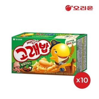 오리온 고래밥 볶음1P 46g x 10개