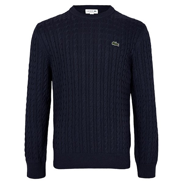 [부산점] 25FW 블루마린 케이블 코튼 스웨터 AH7627 802