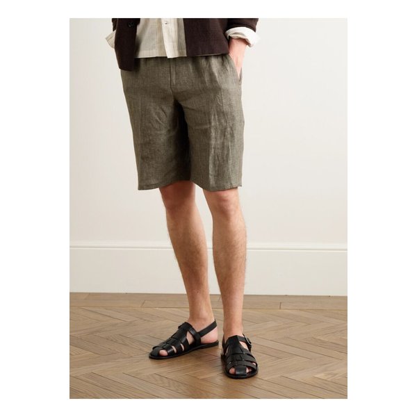 그렌슨 퀸시 가죽 피셔맨 샌들 블랙 1647597351867771