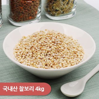 건강한밥상 국내산 찰보리 4kg