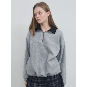 아노에틱 ANC SOFT HALF ZIP-UP FLEECE_GREY