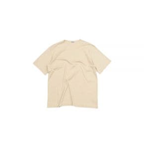 오라리 24 LUSTER PLAITING NARROW BOAT NECK TEE IVORY (A24SP03GT) (러스터 플레이팅