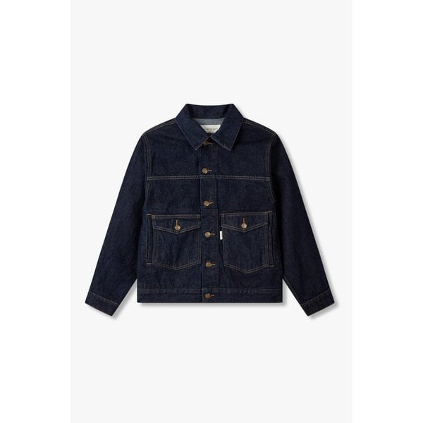 [MADE IN USA] 다크 블루 데님 트러커 자켓 4715109013054