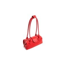 리민 DUBU leather SHOULDER TOTE, S - RED