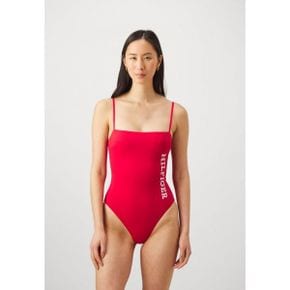 4434982 Tommy Hilfiger MONOTYPE PIECE - Swimsuit primary red