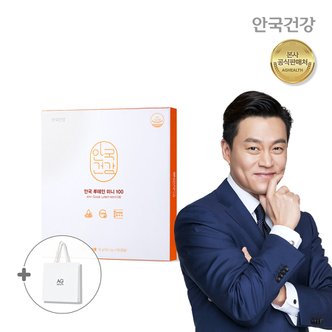 안국건강 (M)[안국건강] 루테인미니100 선물세트 + 쇼핑백, 총 6개월분