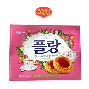  플랑 딸기 16개입 160g