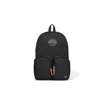 컬럼비아 유니버시티 CU RETRO C LOGO 2-POCKET BACKPACK 블랙